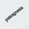 Patagonia Logo Responsibility Size Logo Responsibility Tee P-6 T-Shirt, White, Men's, S, 38504, White, M's P-6