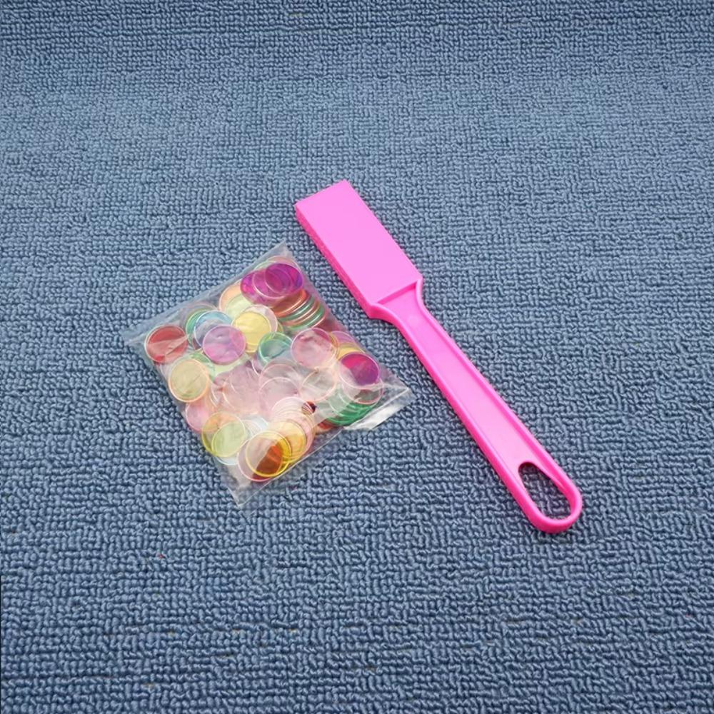 101PCS Color Counting Magnetic Colorful Chips Science Toys Magnetic Teaching AIDS Toy  Children Kids