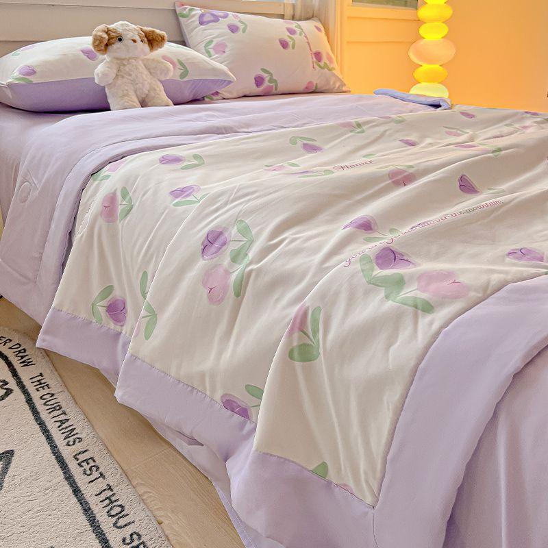 

Мультяшное летнее прохладное одеяло с кондиционером INS Summer Thin Quilt Core 150x200cm