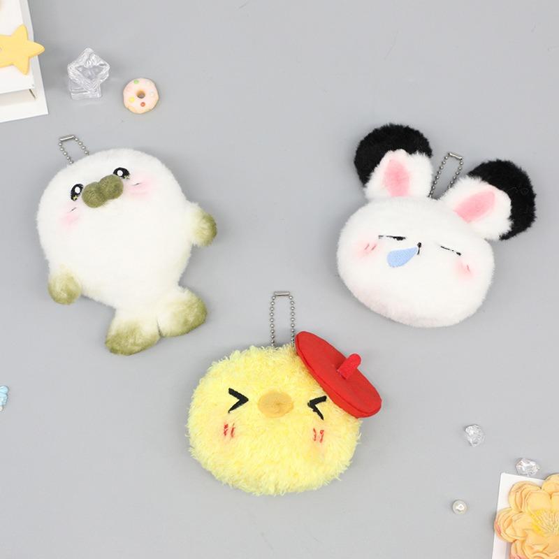 Creative Plush Animal Handmade Small Pendant Backpack Small Decorative Pendant Keychain Small Doll Cute Trinket