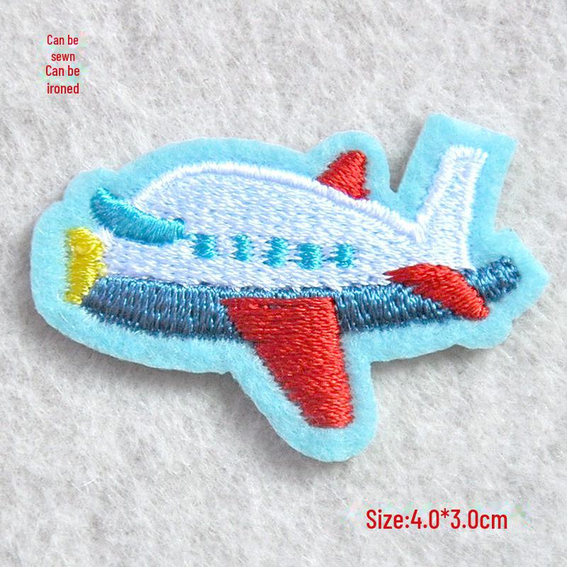 Cartoon Embroidery Patch Set for Clothing: Jeans, Down Jackets, and Repair