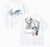 Honkai Star Rail Anime Lover T-shirt Harajuku Cotton New Model High Street Oversized Unisex Short Sleeves Classic High Quality