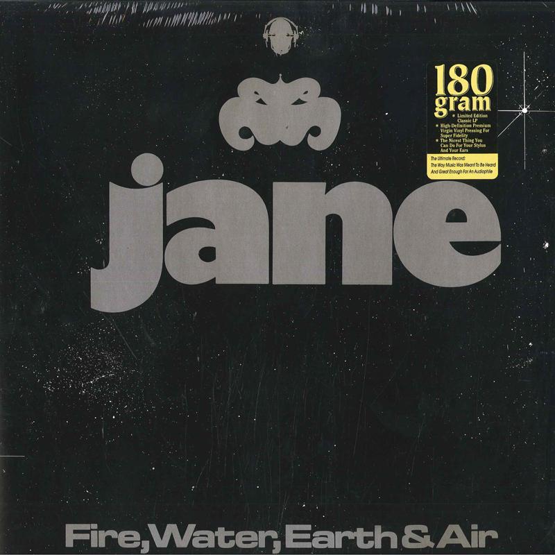 

LP Record JANE - Fire, Water, Earth & Air 5318094 Brain 2009 Europe Rock