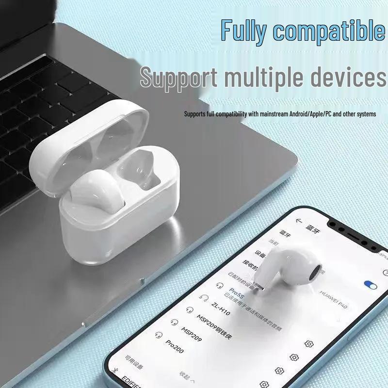 2024 Pro5s True Wireless In-Ear High-Value Mini Sports Bluetooth Earbuds for Gaming