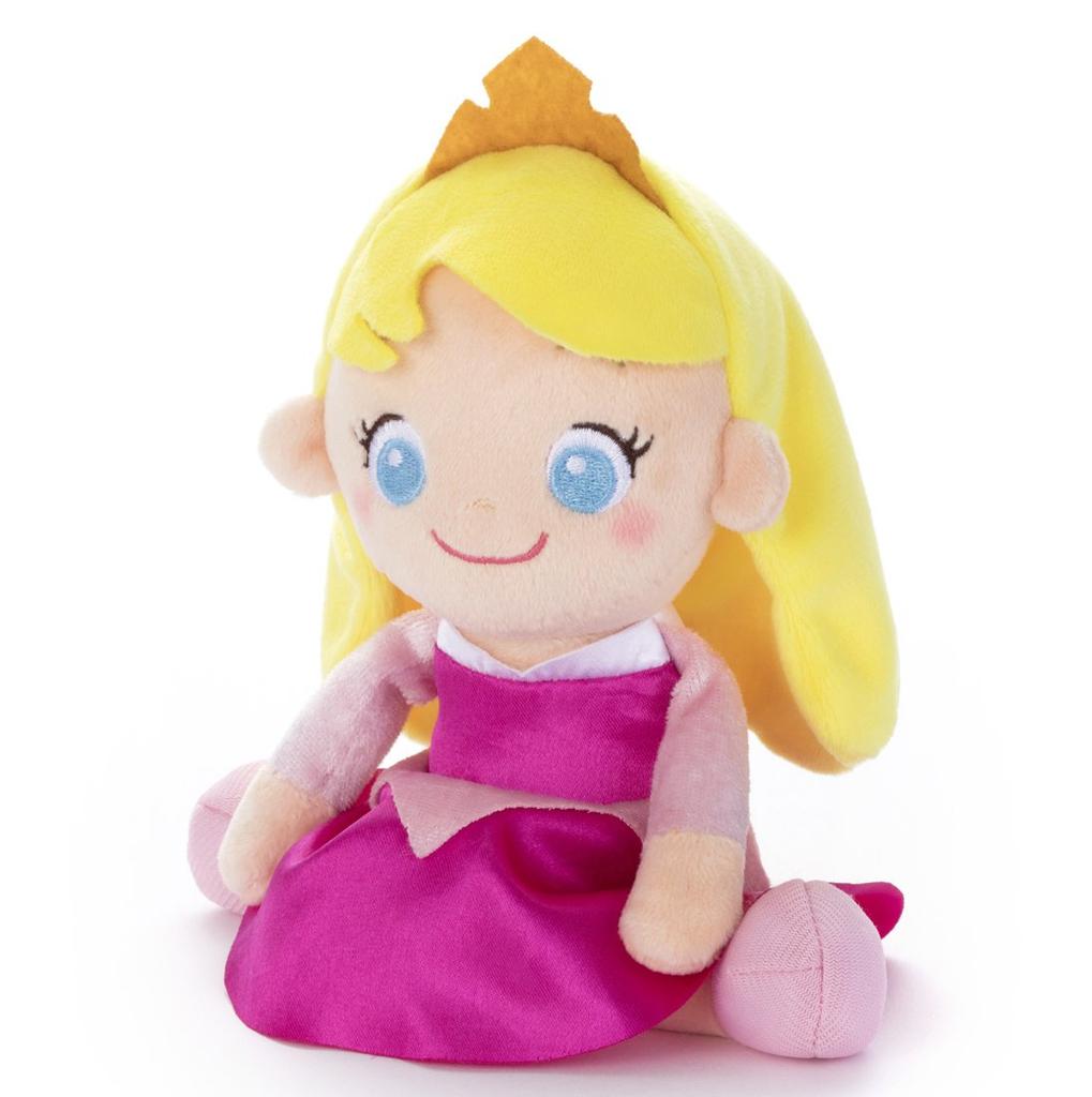 Disney Character Beans Collection Princess Aurora Plush Toy, Sitting Height 16cm
