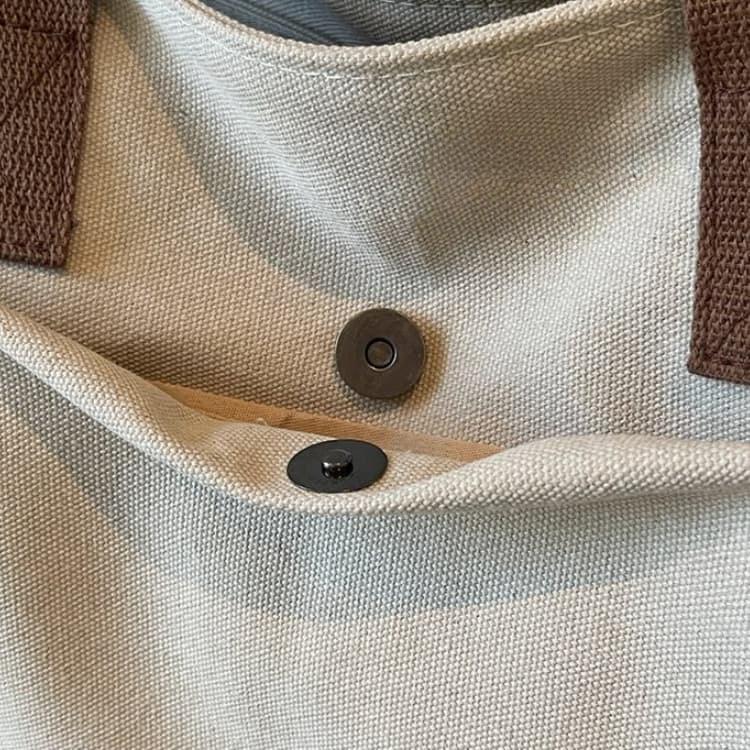 Large capacity canvas tote bag women's shoulder bag