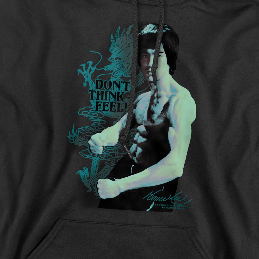 Bruce Lee Unisex Adult Feel Hoodie