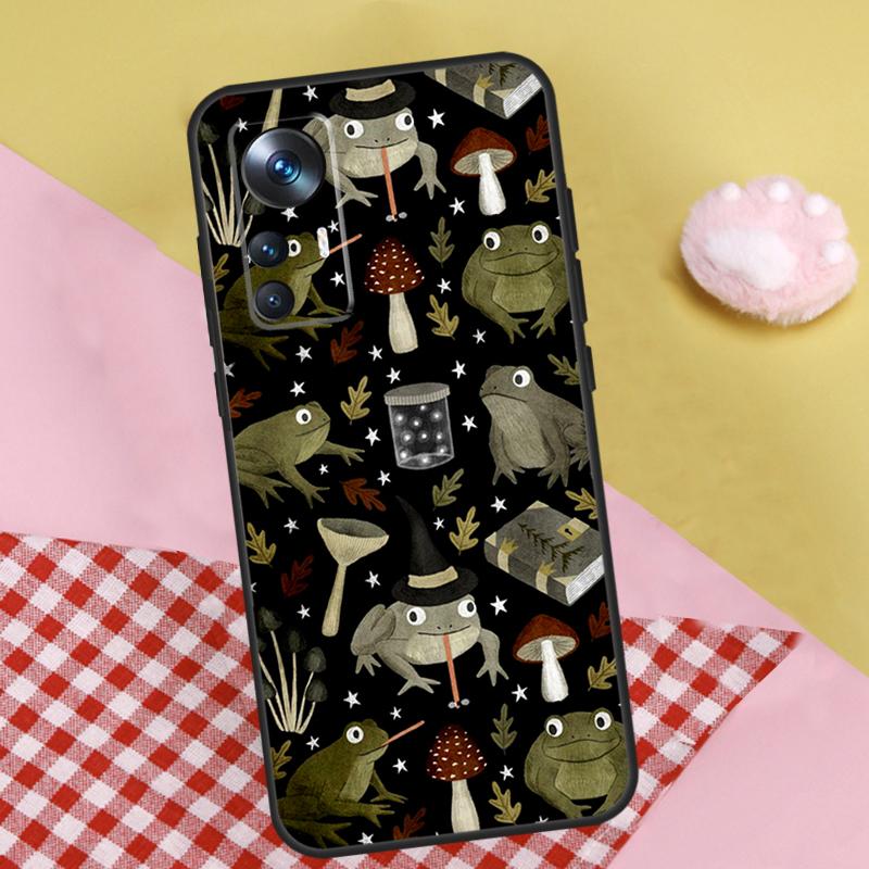 Witch Frog Case For Xiaomi 13 13T Pro 12T 11T 12 Lite 12X POCO X3 X5 Pro X4 F4 GT M5 M5s F3 F5 Funda