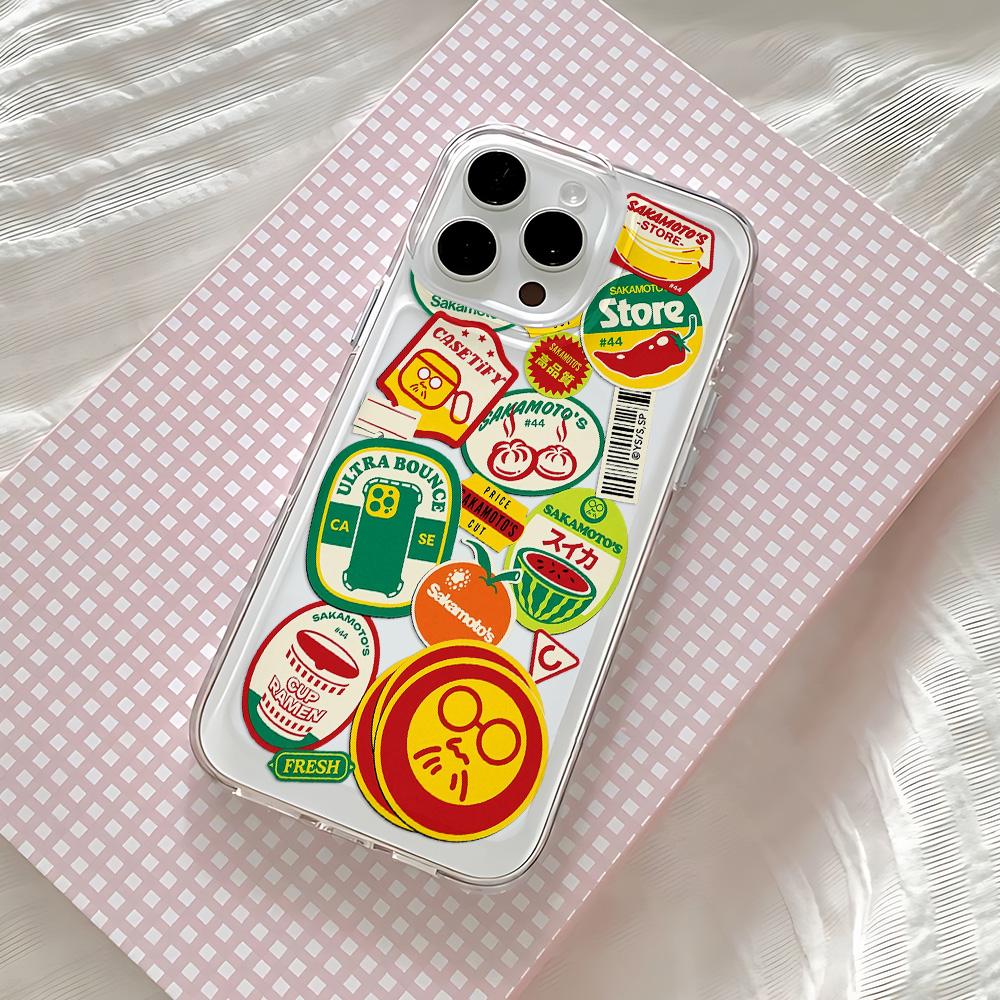 SAKAMOTOS DAYS Handyhülle Für Samsung Galaxy S25 S24 S23 S22 S21 S20 FE Note20 Note10 Edge Plus Ultra Lite 5G Klare Rückseite