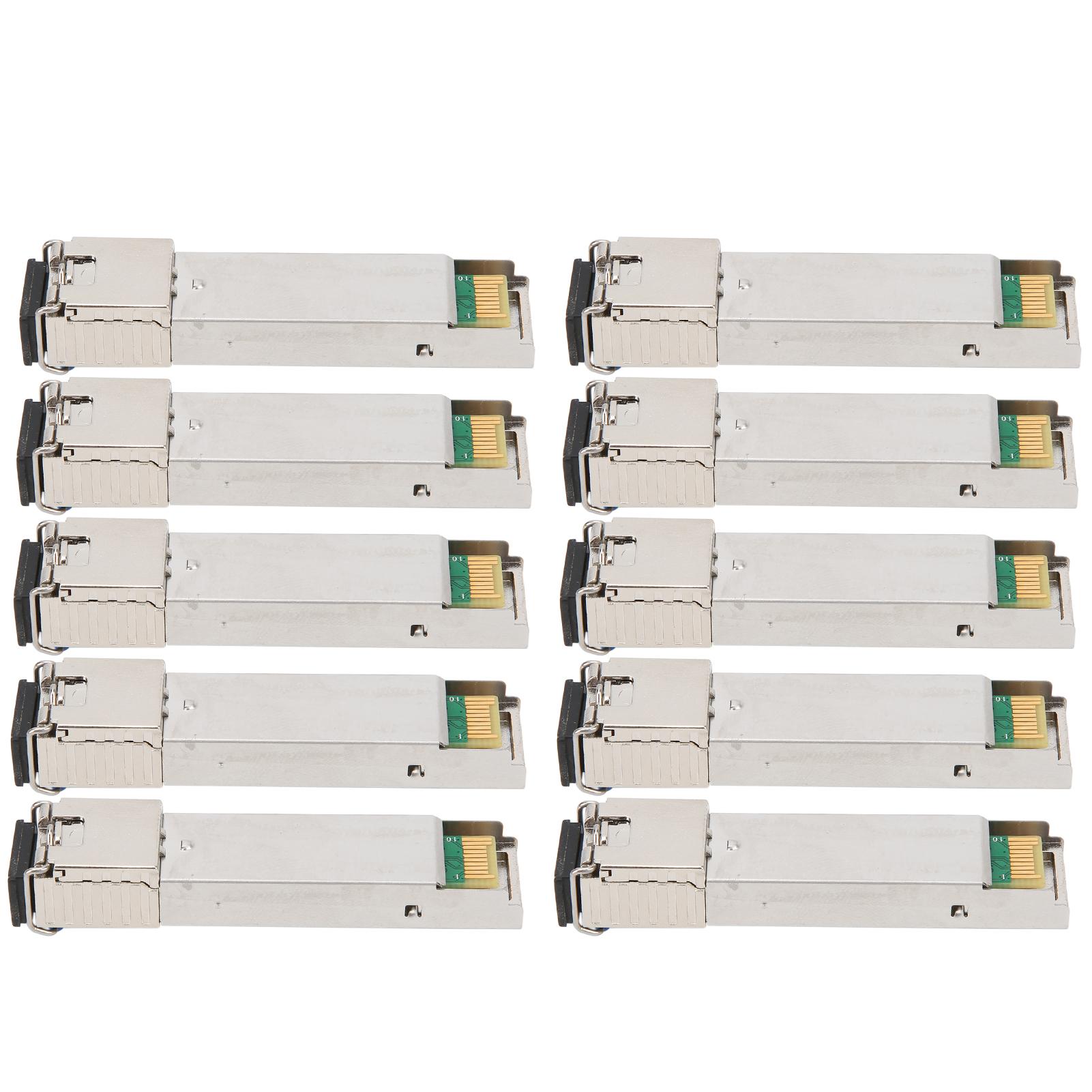 

10PCS SFP оптический модуль SC интерфейс одномодовое волокно для HUAWEI H3C Cisco 20KM