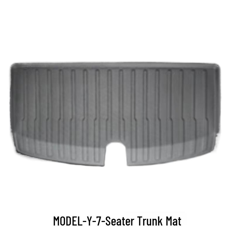 TPE Car Floor Mats for Tesla Model 3 (2021-2023) - Includes Front and Rear Trunk Mats, Thermoformed Design