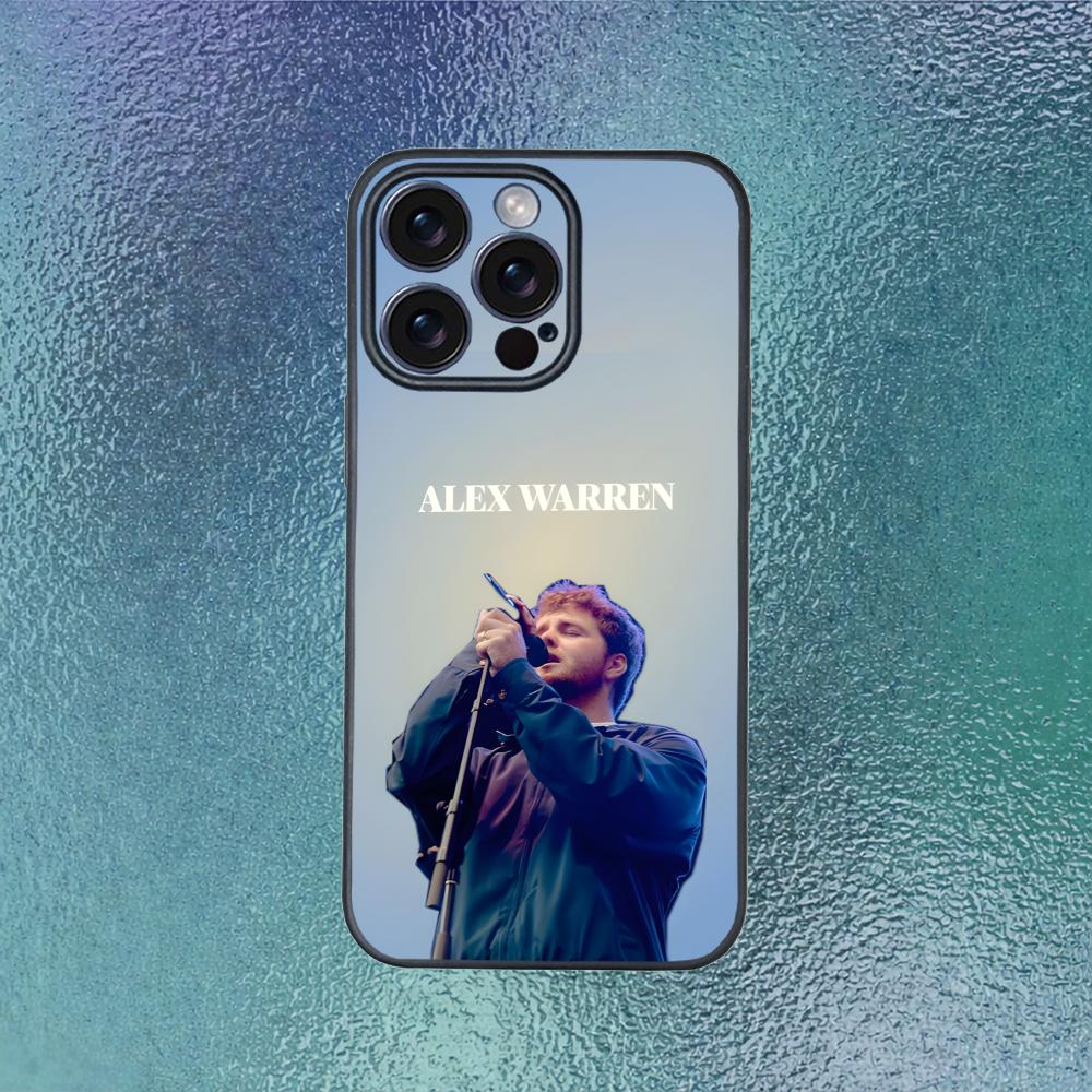 Pop Singer A-alex W-warren Phone Case for iPhone 12-17 Air Plus Pro Max Satin Glossy Colorful Great Gift phone case iPhone14plus
