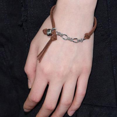 SIS A Bohemian Suede Bracelet [brown]