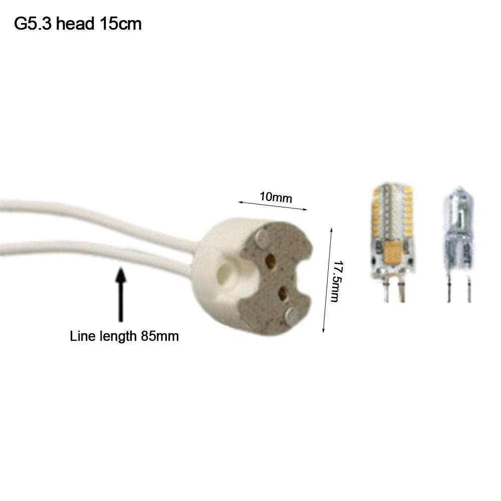 5pcs Dimmable G4 G5.3 G9 halogens Bulb Glass tube Ceramic Lamp 2023 Aromatherapy lamp  simulation