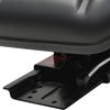 Siège de tracteur - vidaXL - Noir - PVC - Acier - Suspension réglable