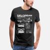 Camiseta Estampada Esquema Delorean Camiseta Hombre Motocicleta Algodón Camiseta Verano Hombre Camisetas Hip Hop