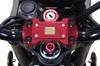 SP Takegawa Handlebar Clamp Upper Holder (Red) for GROM/CT125/Monkey125/Dax125 06-02-0004