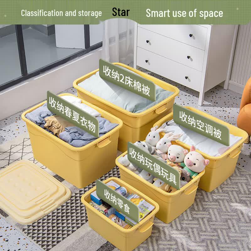 Shouli Zhan Shen Wheeled Plastic Storage Box