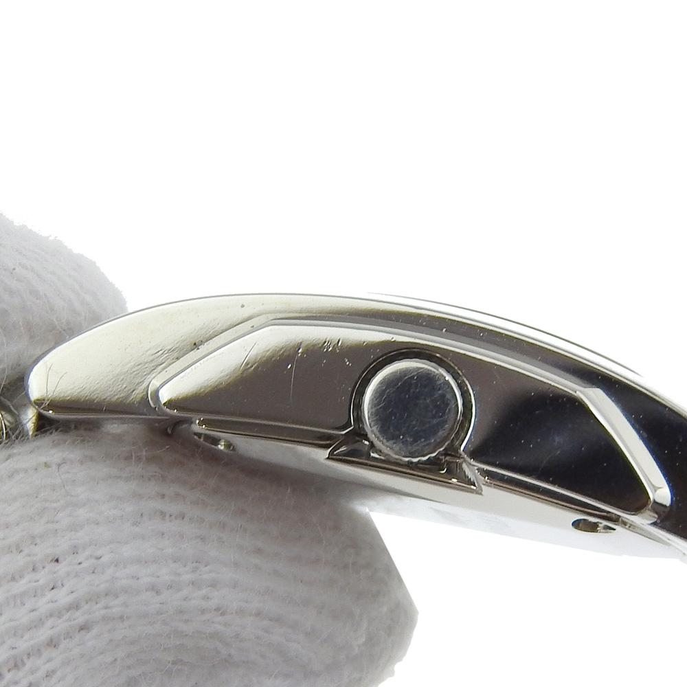 Bvlgari Assioma Watches AA26S blackDial Stainless Steel Quartz Analog Display Women Used