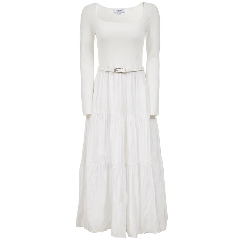 

VEROMODA Women s Pleated A-Line Midi Dress XS