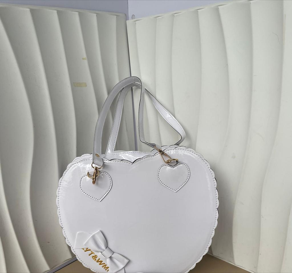 New Love Cookies Bolsos De Mujer Crossbady Shoulder Bag Lolita Bow Bags for Woman Teenage Girls Sac Femme Underarm Bolso