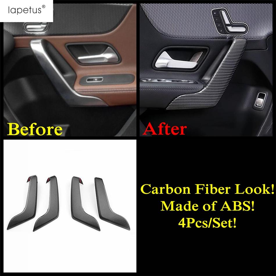 Car Door Storage Box Armrest Strip Window Lift Handle Bowl Cover Trim Accessories For Benz A Class W177 A200 A220  - 2024