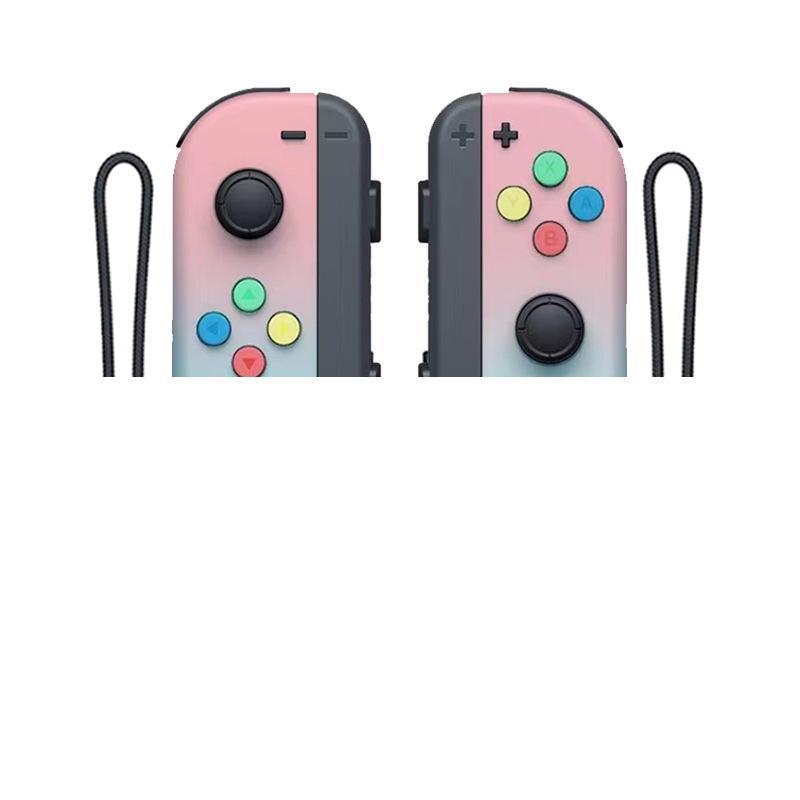 NS Switch JoyCon Bluetooth Controller with Left/Right Handles, Remote Wake-Up, and Hand Strap