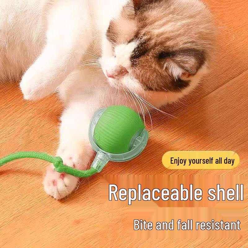 Smart Cat Dodging Ball: Automatic Electric Toy for Self-Entertaining and Decompression