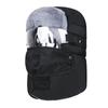 Fleece-Lined Lei Feng Winter Hat with Integrated Scarf and Windproof Face Mask