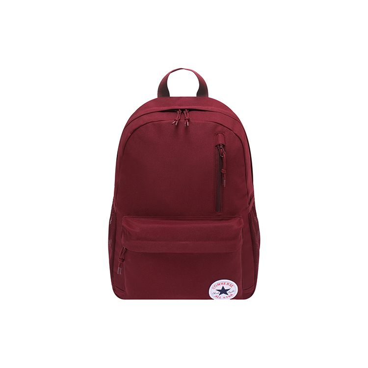 Converse Large Capacity Fashion Casual Zipper Closure Polyester Backpack Unisex Backpack Porter-Tea-Red CV2443021PS-005 Porter Tea Red,M
