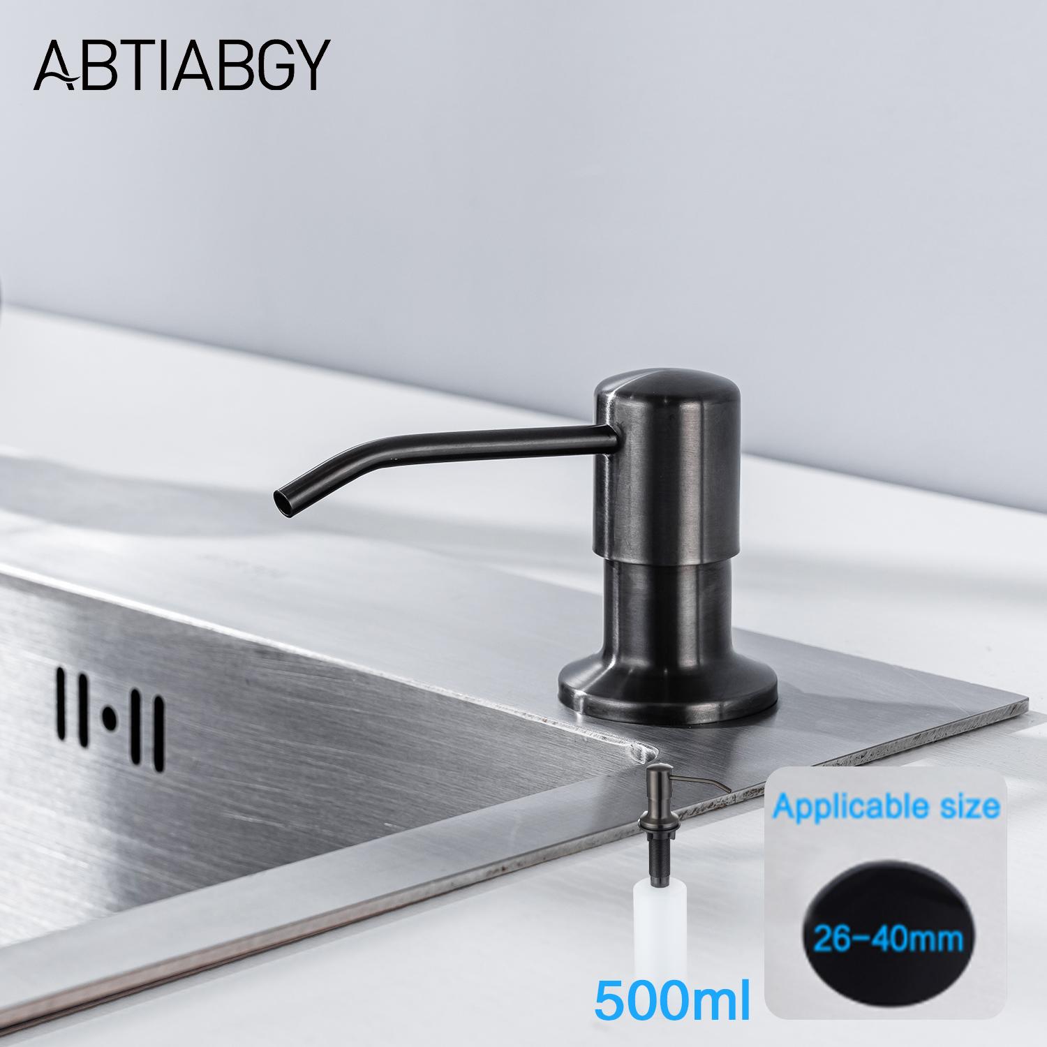 

500 мл Дозатор жидкого мыла Кухонная раковина Контр-лосьон Дозаторы мыла Ручное нажатие Аксессуары для ванной комнаты Бронза Красная бронза