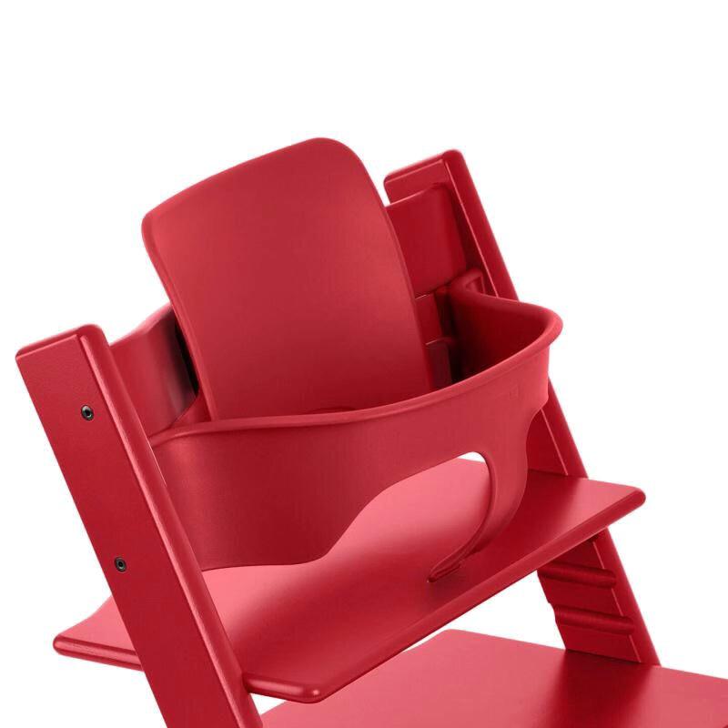 Compatible Children's Solid Wood High Chair Tray & Guard Rail for STOKKE Tripp Trapp, Eco-Friendly, Matches Original Design