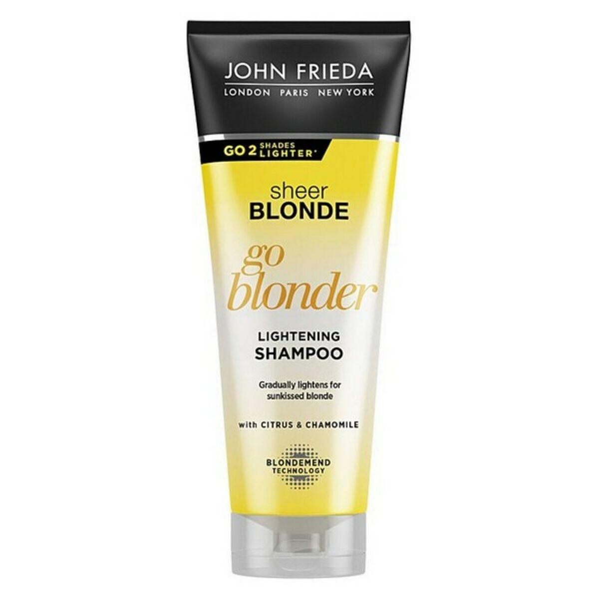 

Осветляющий шампунь для блондинок Sheer Blonde John Frieda (250 мл)