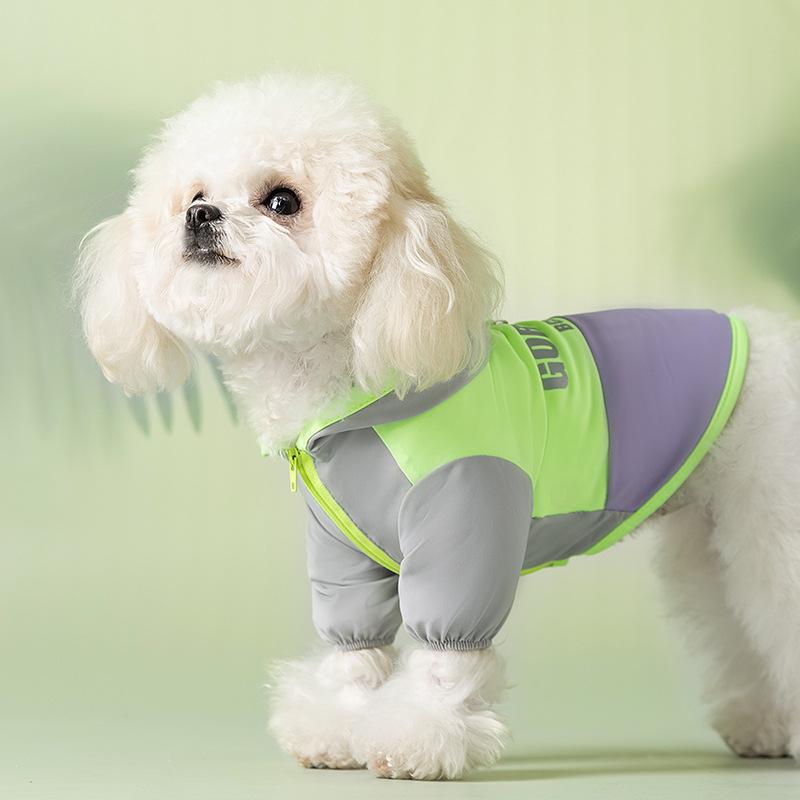 Spring and summer dog sunscreen clothes are cold and cold, small dog Bigbear Teddy summer cool clothes pet dog clothes