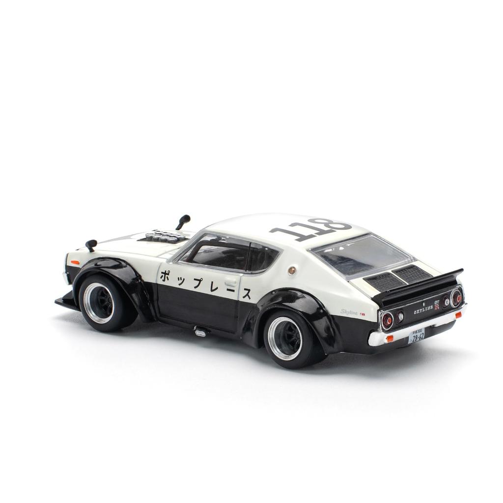 Genesis Company POP RACE Skyline V8 Drift NPA Style Finished Model PR640252 1/64 GT-R (Kenmeri) -