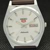 MONTRE VINTAGE SEIKO 5 AUTO 6309A JAPON ARGENT POUR HOMMES REMIS À NEUF 593c-a314838-2