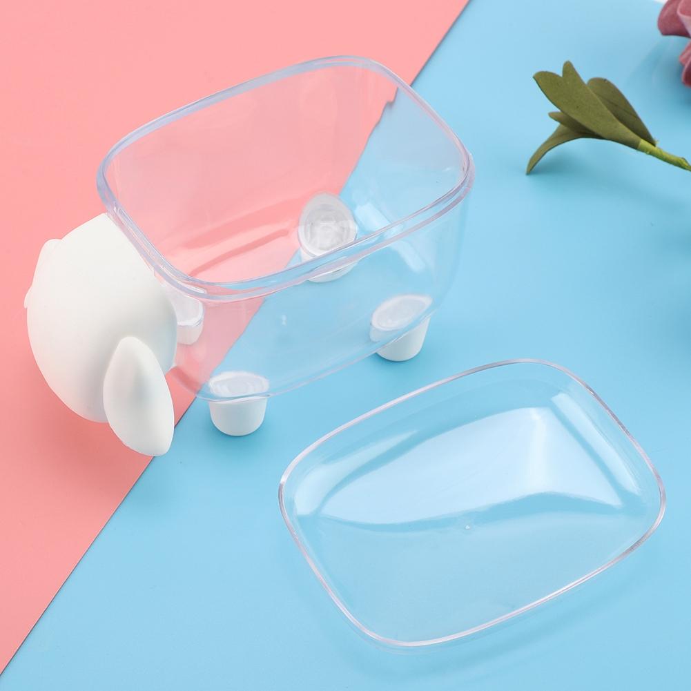 

Mini Cotton Swab Storage Box Cosmetic Cotton Toothpick Holder Organizer Sheep Shape (White) белый