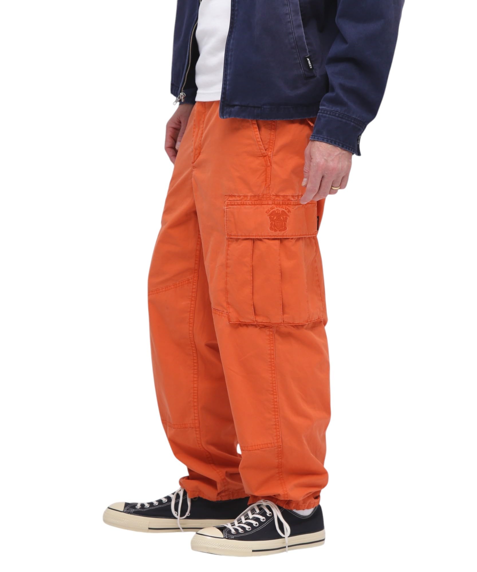 

AVIREX MODERN NAVAL CARGO PANTS Men s XL 150 Orange 783-5110018
