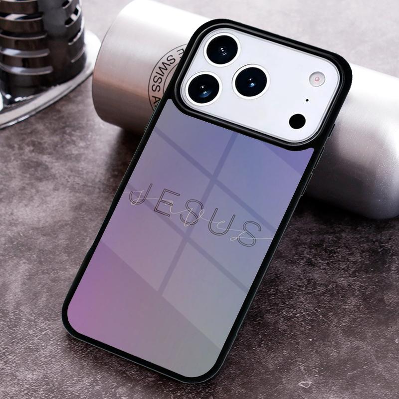 Jesus Love God Phone Case for iPhone 17 16 15 Pro Max Air 14 13 12 11 Plus Shockproof Cover