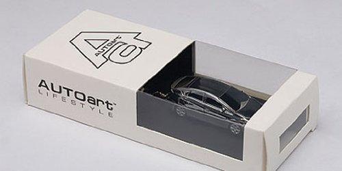 AUTOart 1/87 Scale Toyota Prius Keychain (Aluminum) Finished Product