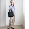 Gratante Women's Stylish Nylon Backpack with 9 Pockets, Ultra-Lightweight Nylon Design, Large Capacity, Practical for Commuting, School, and Mothers,