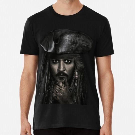 Mr Depp Captain Jack Sparrow Size S to 5XL Made in the USA T-Shirt XXXL