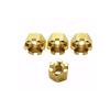 M6-M16 Brass Slotted Nut Standard Fine Tooth Copper Slotted Castle Fastener Nut