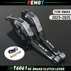 For Yamaha XMAX 300/250/125/400 -2025 Parking Brake Lever Set Folding Brake Handle Levers with Parking Lock Stopper XMAX300