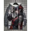 Autumn and Winter Men's Sports Hoodies Unisex 3D Printing HD Anime Girl Printing Hoodies Harajuku Fashion Pullovers