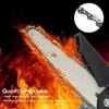 1Set Durable for Electric Saw Chain Guide Plate Set Logging Pruning Garden Tool Saw Chain Kit Steel 4/6/8 Inch Chain Saw Plate