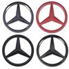 ABS Car Front Grille Badge Decal Cover Emblem For Mercedes Benz W204 W205 W210 W211 W212 W213 C E Class GLA GLK ML GLC GLE