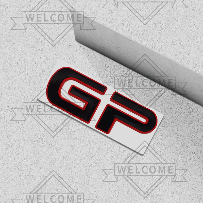 

3D Car Stickers GP Edition Emblem Auto Body Badge Trunk Decal For MINI Cooper S JCW F55 F56 F57 R55 R56 R60 F60 R61 Accessories
