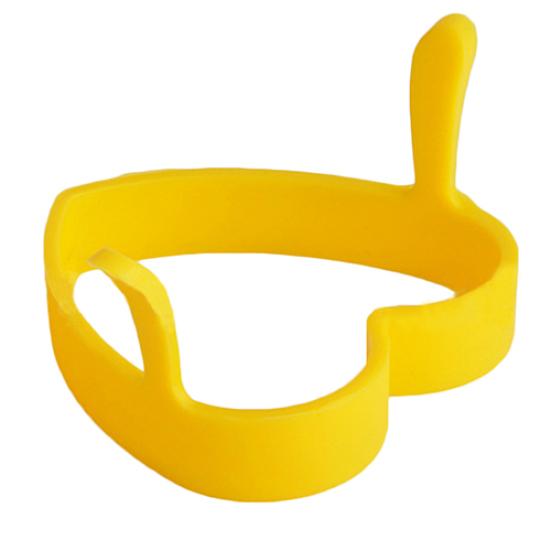 Creative Round Heart Kitchen Silicone Egg Frier Fried Oven Poach Mould