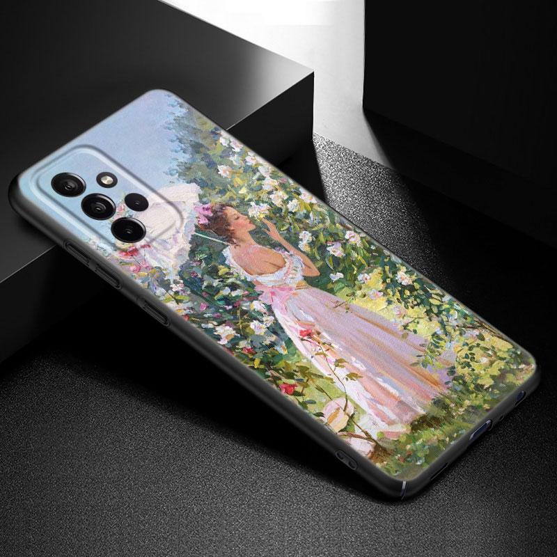 

Чехол для телефона с художественной росписью в стиле Ренессанс для Samsung Galaxy A21 A30 A50 A52 S A13 A22 A32 A33 A53 A73 5G A11 A12 A31 A51 A70 A71 A72 Samsung A31